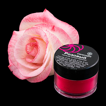 Пыльца кондитерская Розовая Caramella 4 гр