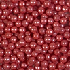 Сахарные шарики Красные перламутровые 7 мм, 50 гр фото 2