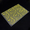 Переводной лист для шоколада Желтый Узор, 21*30 см фото 1