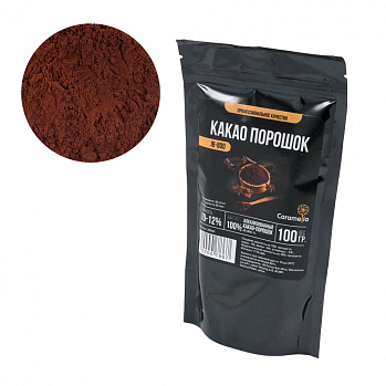 Какао порошок JB-800 алкализ.10-12%, 100 гр