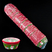 Капсулы бумажные Санта и подарки 50*35 мм, 1000 шт фото 1