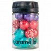 Сахарные шарики голубые/красные/фиолетовые 12 мм, 50 гр фото 3