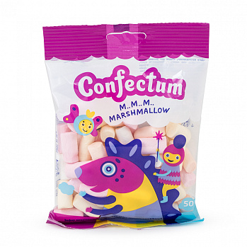 Маршмеллоу "Confectum Kids" мини, (цветные) 50 г