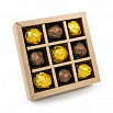Обертка для конфет Золотая 8*8 см, 100 шт. фото 4