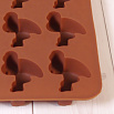 Форма силиконовая для шоколада "Фламинго" 22*11, 15 ячеек фото 3