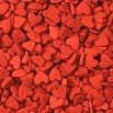 Посыпка кондитерская "Сердечки красные" 7 мм, 0,75 кг фото 2