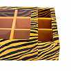 Коробка для 9 конфет с разделителями "Текстура тигра" с окном фото 2
