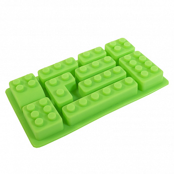 Форма для шоколада "Конструктор Лего", силиконовая 10 ячеек