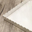 Коробка для печенья 25*25*3 см, Белая с Прозрачной крышкой фото 2