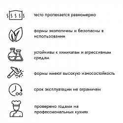 Форма для выпечки, кольцо d=16 см h=5 см