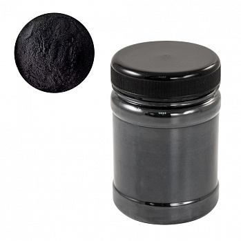 Уголь растительный, черный пищевой краситель, порошок 70 г