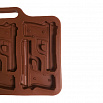 Форма силиконовая для шоколада "Пистолет", 6 ячеек фото 3