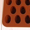 Форма силиконовая для шоколада "Кофейные зерна" 18,5*11, 55 ячеек фото 3