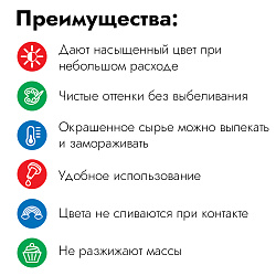 Краситель пищевой гелевый Тортомания Оранжевый 10 мл