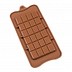Форма силиконовая для шоколада "Шоколадная плитка" 20*10 см фото 2