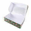 Коробка для зефира "Рождественское ассорти" с окном 25*15*7 см фото 2