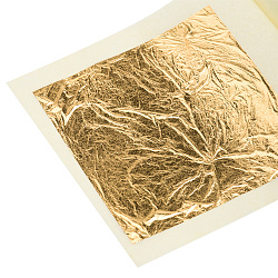 Пищевое натуральное золото 23 карата, лист 8*8 см, 1 лист