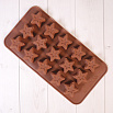 Форма силиконовая для шоколада "Звездное небо" 20*10 см, 15 ячеек фото 1