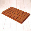 Форма силиконовая для шоколада "Кубики большие" 30*20, 40 ячеек фото 2