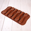 Форма силиконовая для шоколада "Ложки" (большая) 20*10 см, 6 ячеек фото 4
