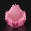 Капсулы для конфет розовые квадрат. 43*43 мм, h 24 мм, 20-25 шт. фото 2