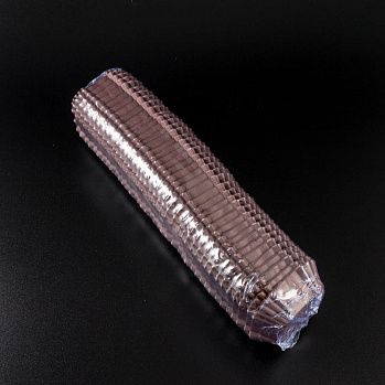 Капсулы для конфет коричневые квадратные 43*43 мм, h 24 мм, 1000 шт.