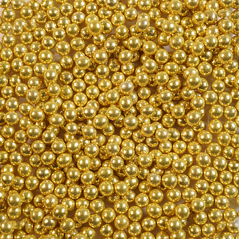 Сахарные шарики Золотые 5 мм, 1 кг (пакет)