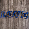 Набор вырубок для пряника "Буквы LOVE" пластик, 7,5 см фото 1