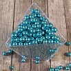 Сахарные шарики голубые 6 мм, 50 гр фото 1