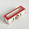 Коробка для макарун "JOY" венок 18*5,5 см фото 1
