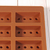 Форма силиконовая для шоколада "Лего №1" 19*12, 10 ячеек фото 3