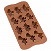 Форма силиконовая для шоколада "Динозавры" 20*10 см, 12 ячеек фото 2