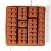 Форма силиконовая для шоколада "Лего №2" 12*12, 7 ячеек фото 1