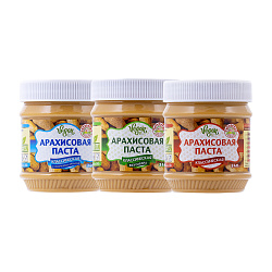 Паста арахисовая "Азбука продуктов" Классическая кремовая, 340 гр