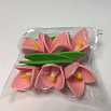 Сахарные цветы "Колокольчик розовый", 6 шт. фото 1