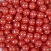 Сахарные шарики Красные перламутровые 10 мм, 50 гр фото 2