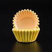 Капсулы бумажные для конфет Желтые 35*23 мм, 20-25 шт фото 2