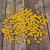 Посыпка кондитерская 3D Звездочки золотые Мини 6 мм, 50 гр фото 2