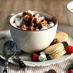Маршмеллоу Guandy мини цветные, 200 гр.