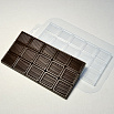 Форма для шоколада "Плитка Полосатик-2", пластик фото 1
