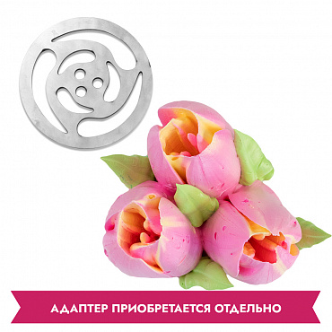 Насадка (диск) для зефирных цветов №6 с бесплатной доставкой по Москве