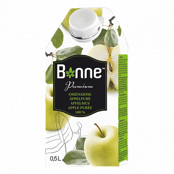 Фруктовое пюре Bonne (Бонне) Яблоко, 500 гр