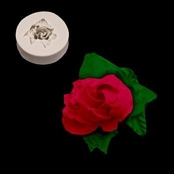 Силиконовый молд "Роза" 2,5 см