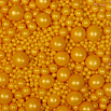 Посыпка микс из рисового драже в глазури "Золотой жемчуг" (230), 50 гр фото 1