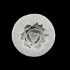Силиконовый молд "Роза" 3,5*1,5 см фото 2
