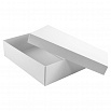 Коробка для сладостей без окна Белая, 21*15*5 см фото 2
