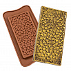 Форма силиконовая для шоколада "Шоколадная плитка сердечки" 20*10 см фото 1