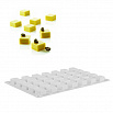 Форма для муссовых десертов Мини квадрат, MSquares 35 яч, Silikolove фото 1