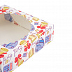 Коробка для печенья 12*12*3 см с окном "Школьный звонок" фото 3