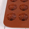 Форма силиконовая для шоколада "Роза" 20*10 см, 15 ячеек фото 2